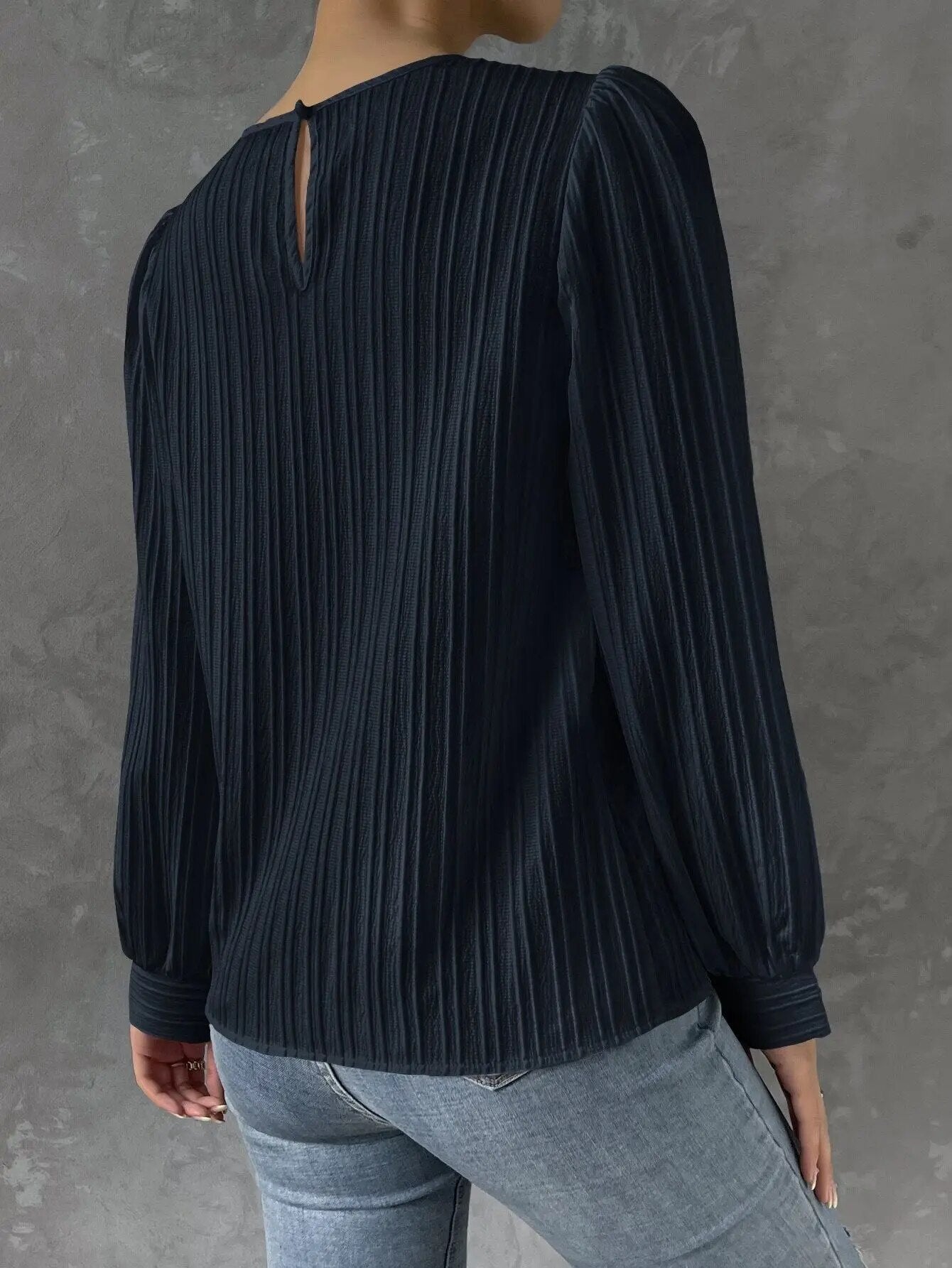 Élodie | Elegancka plisowana bluzka 