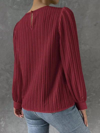 Élodie | Elegancka plisowana bluzka 