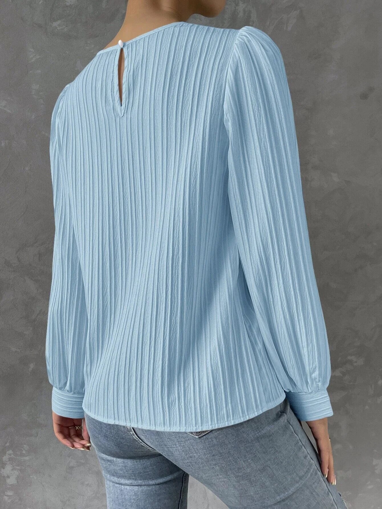 Élodie | Elegancka plisowana bluzka 