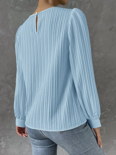 Élodie | Elegancka plisowana bluzka 