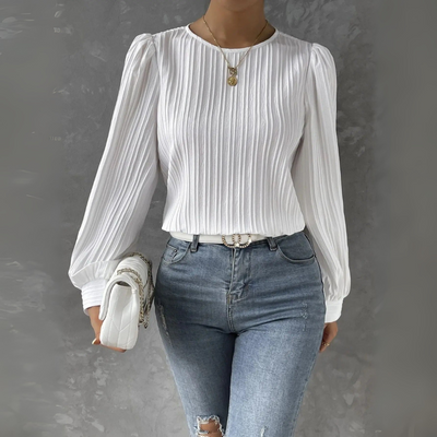 Élodie | Elegancka plisowana bluzka 